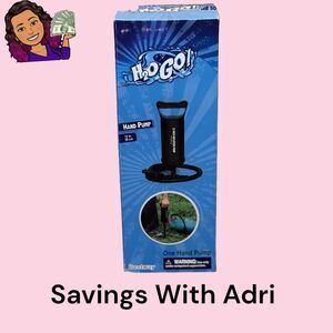 H2O Go 12in. Hand Pump